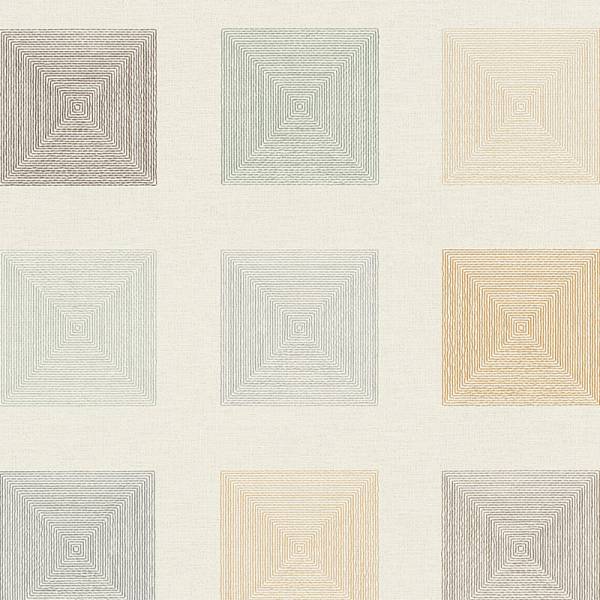 Muster grafische Tapete in Pastelltönen im Boho Stil von heineking24